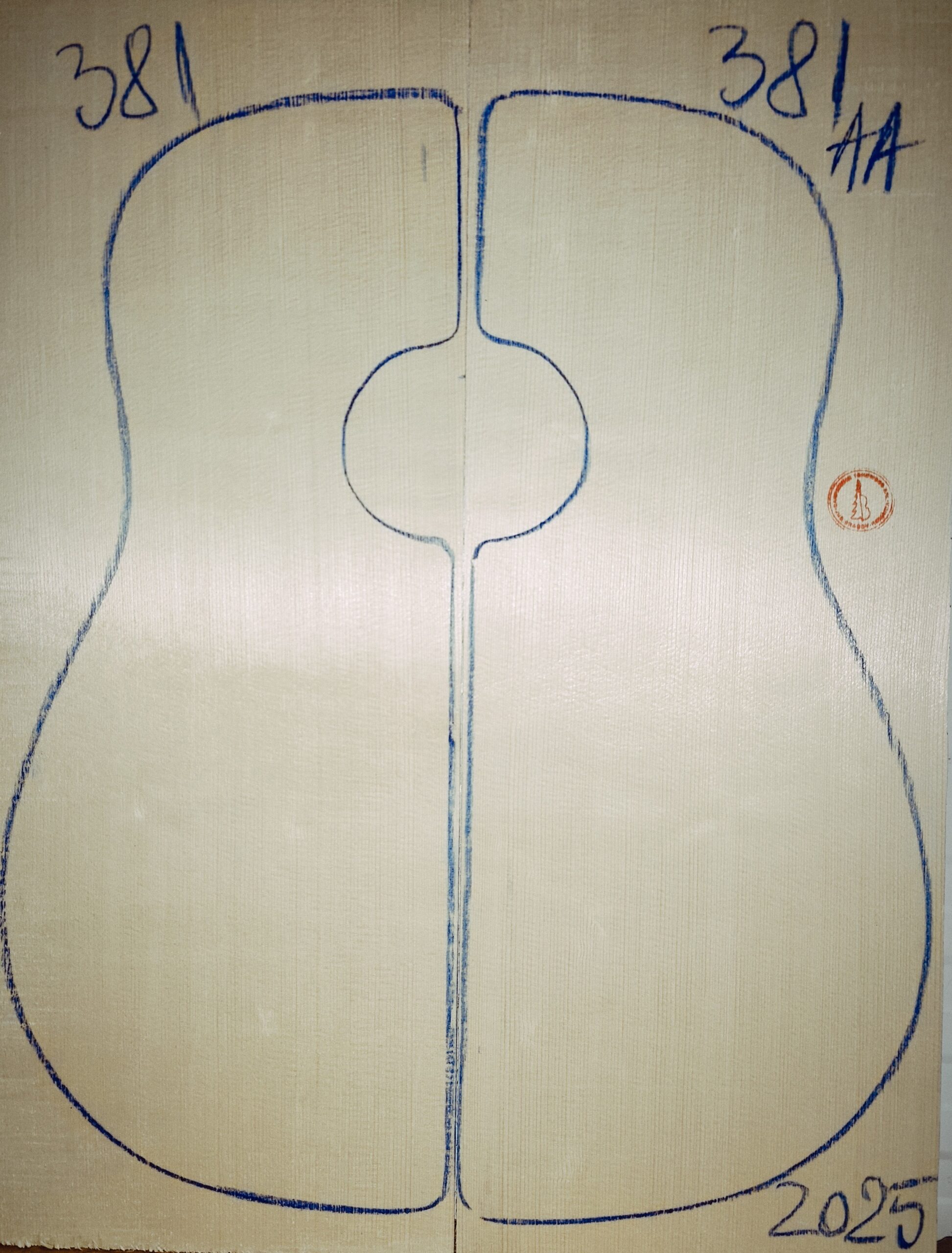 Guitar western No.381 Top