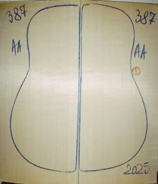 Guitar archtop No.387 Top