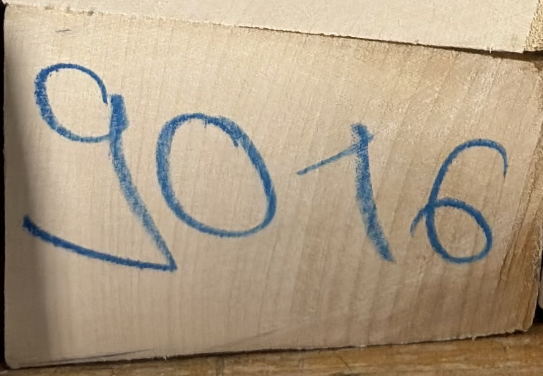 cut from Curly maple