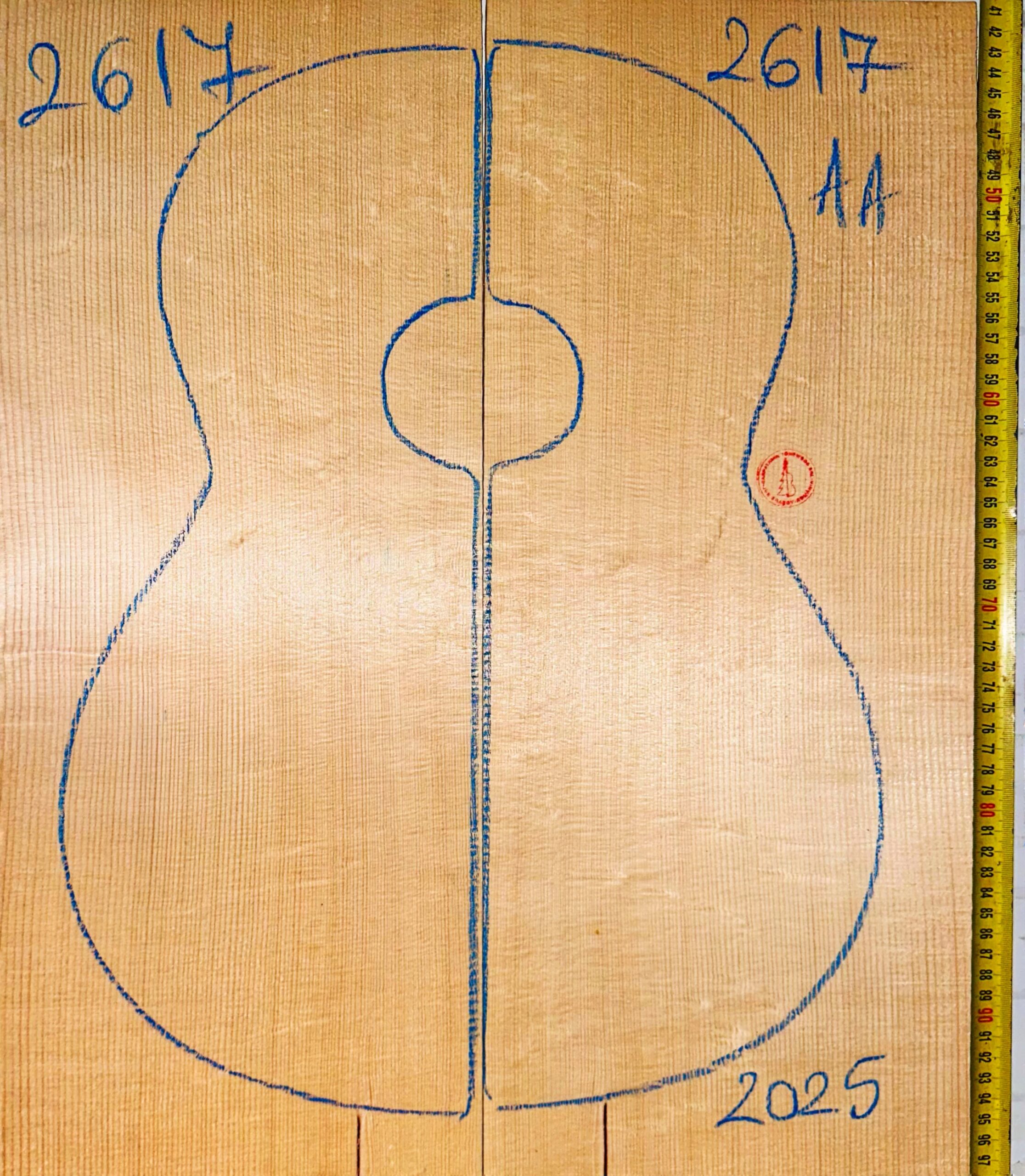 Guitar Classical No.2617 Top