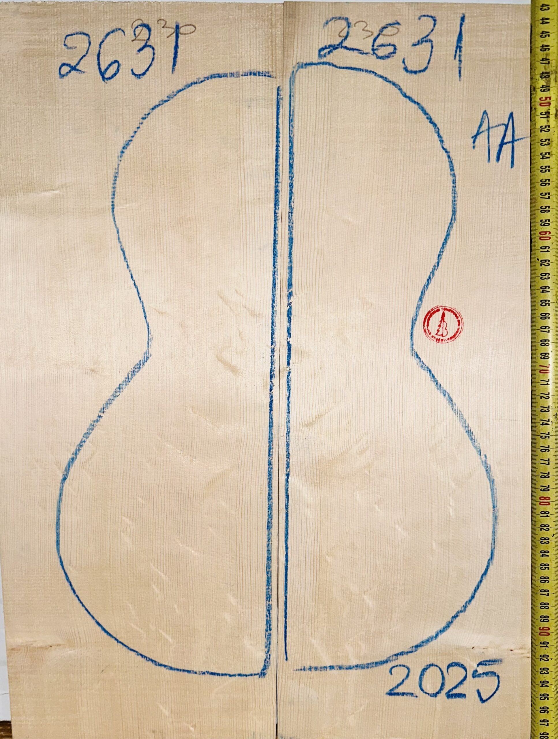 Ukulele/Parlor No.2631 Top