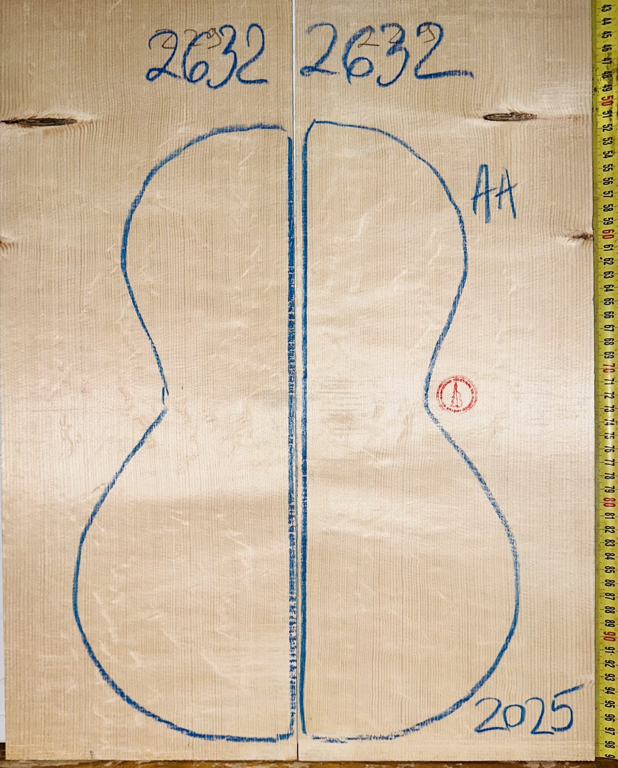 Ukulele/Parlor No.2632 Top