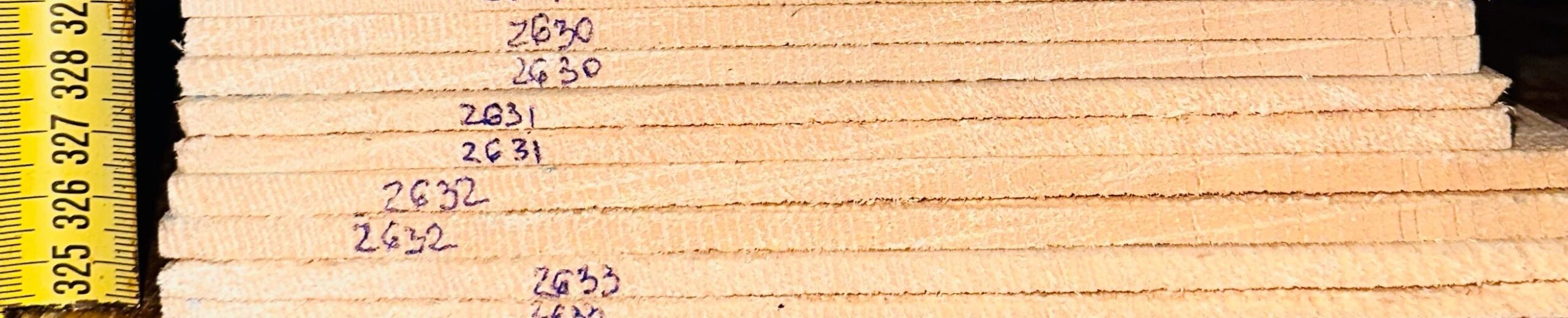 cut from Bear Claw Spruce