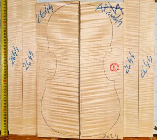 Violin No.2644 Back and Sides