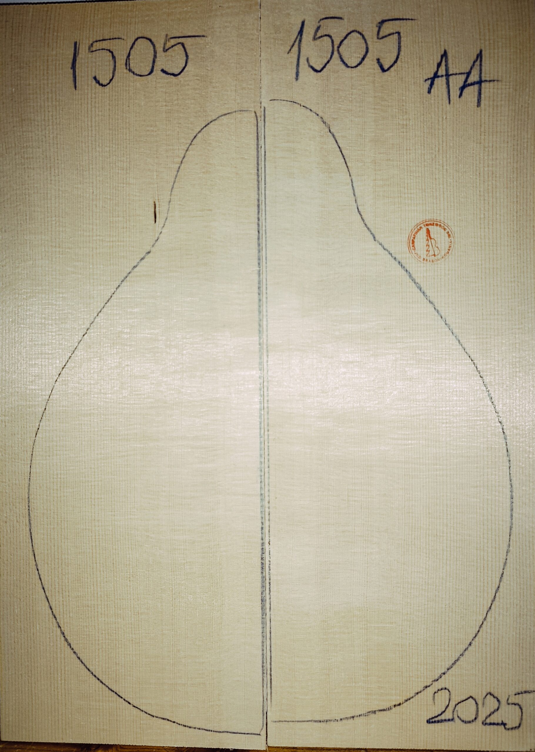 Parlor/Ukulele/Portuguese Guitar No.1505 Top