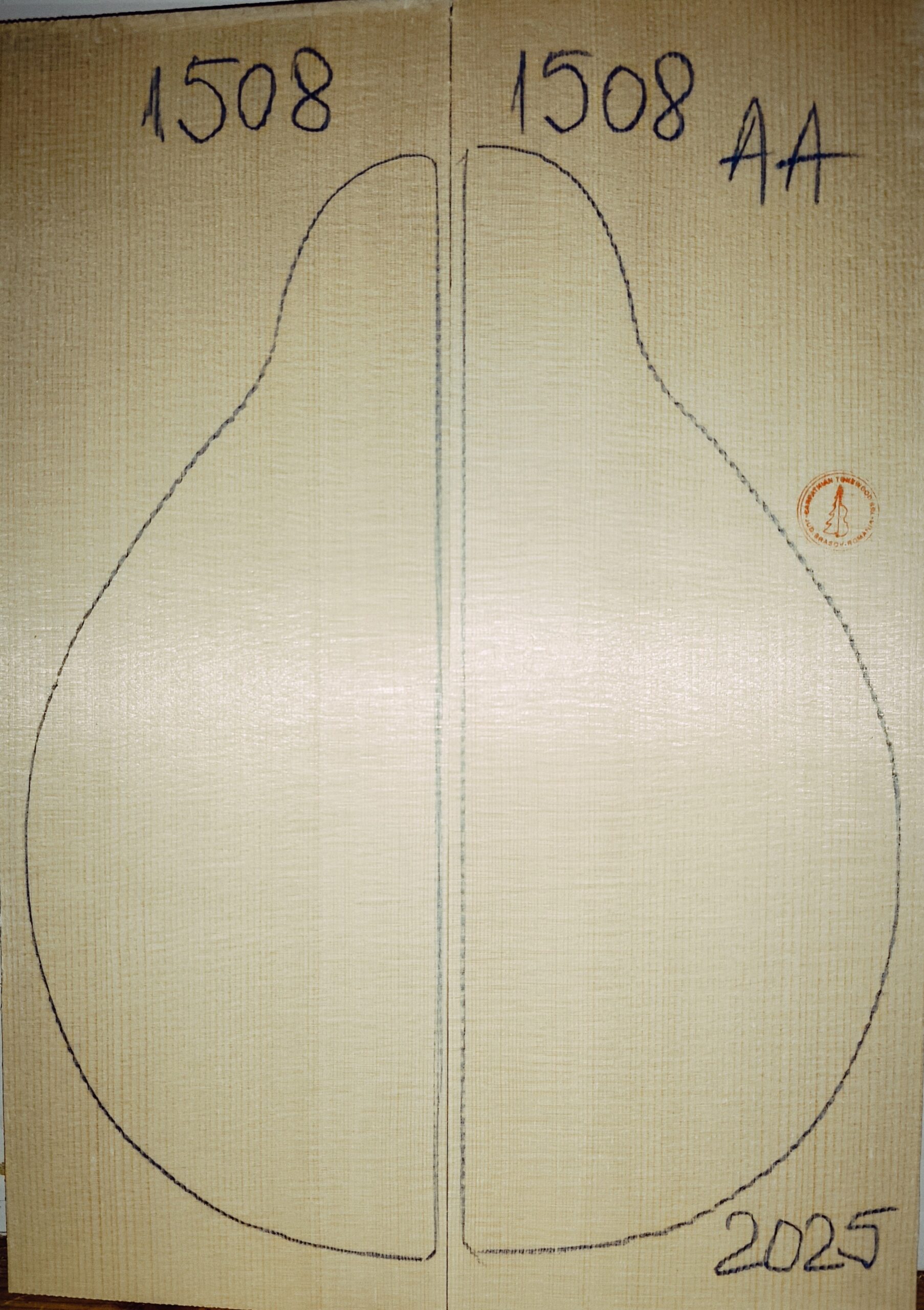Parlor/Ukulele/Portuguese Guitar No.1508 Top