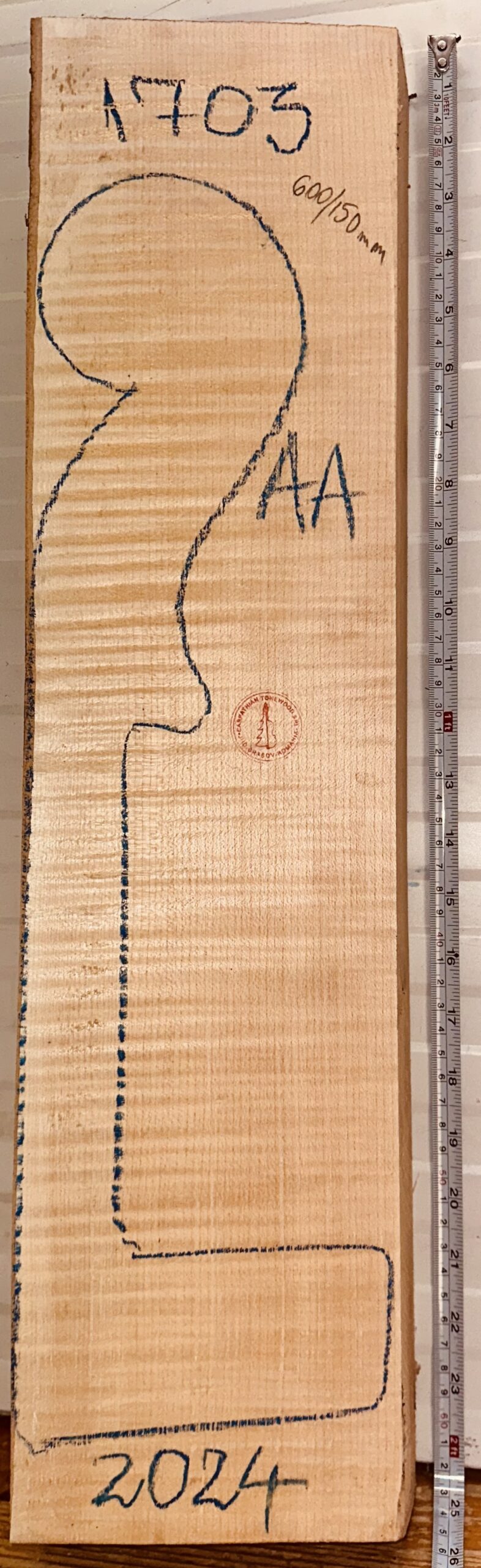 Cello No.1703 Neck