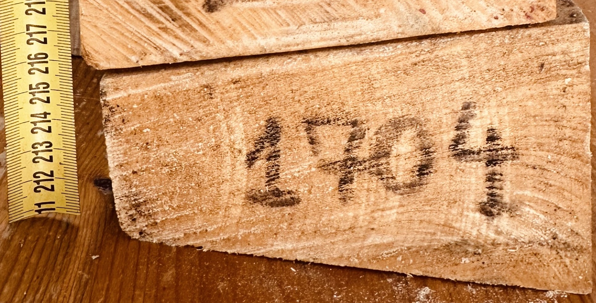 cut from Curly maple
