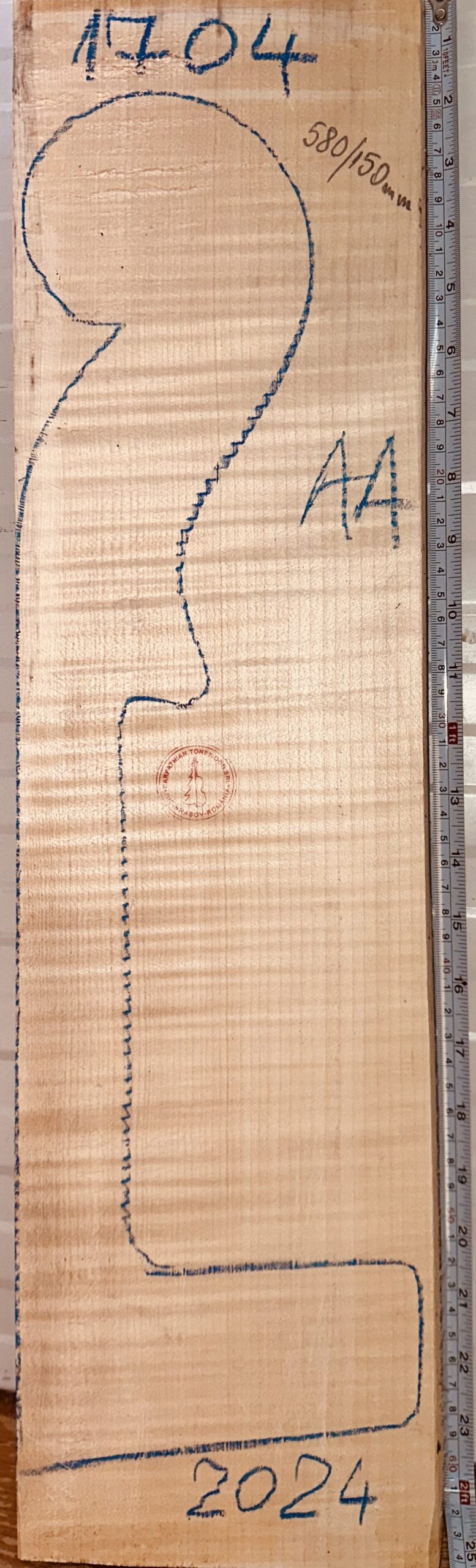 Cello No.1704 Neck