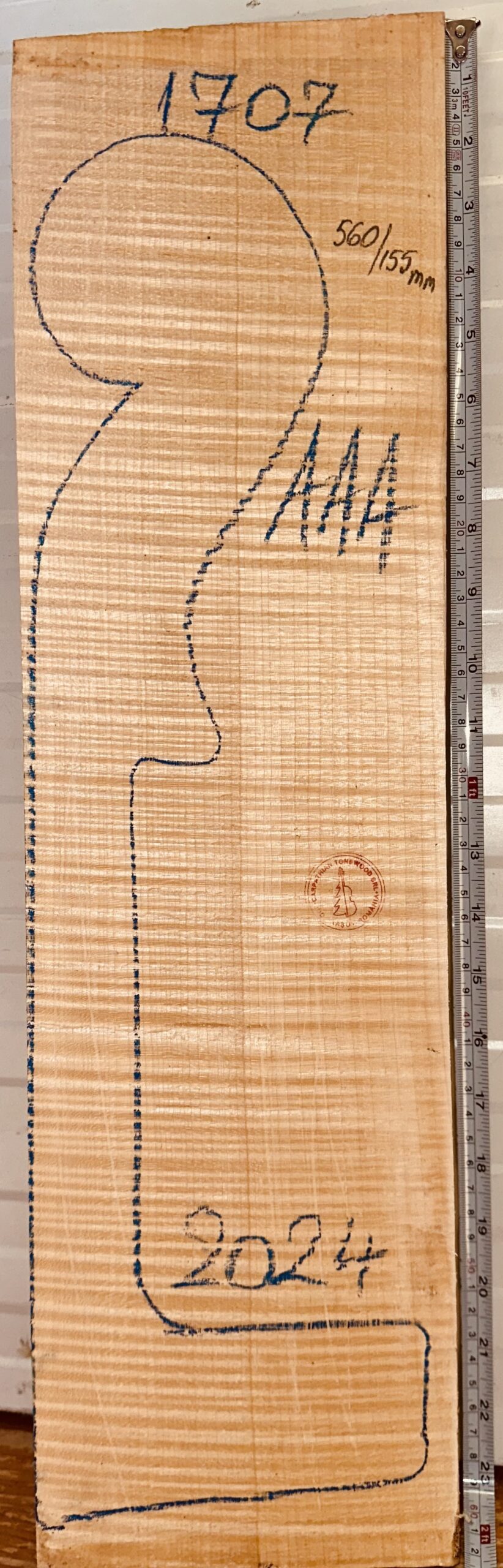 Cello No.1707 Neck