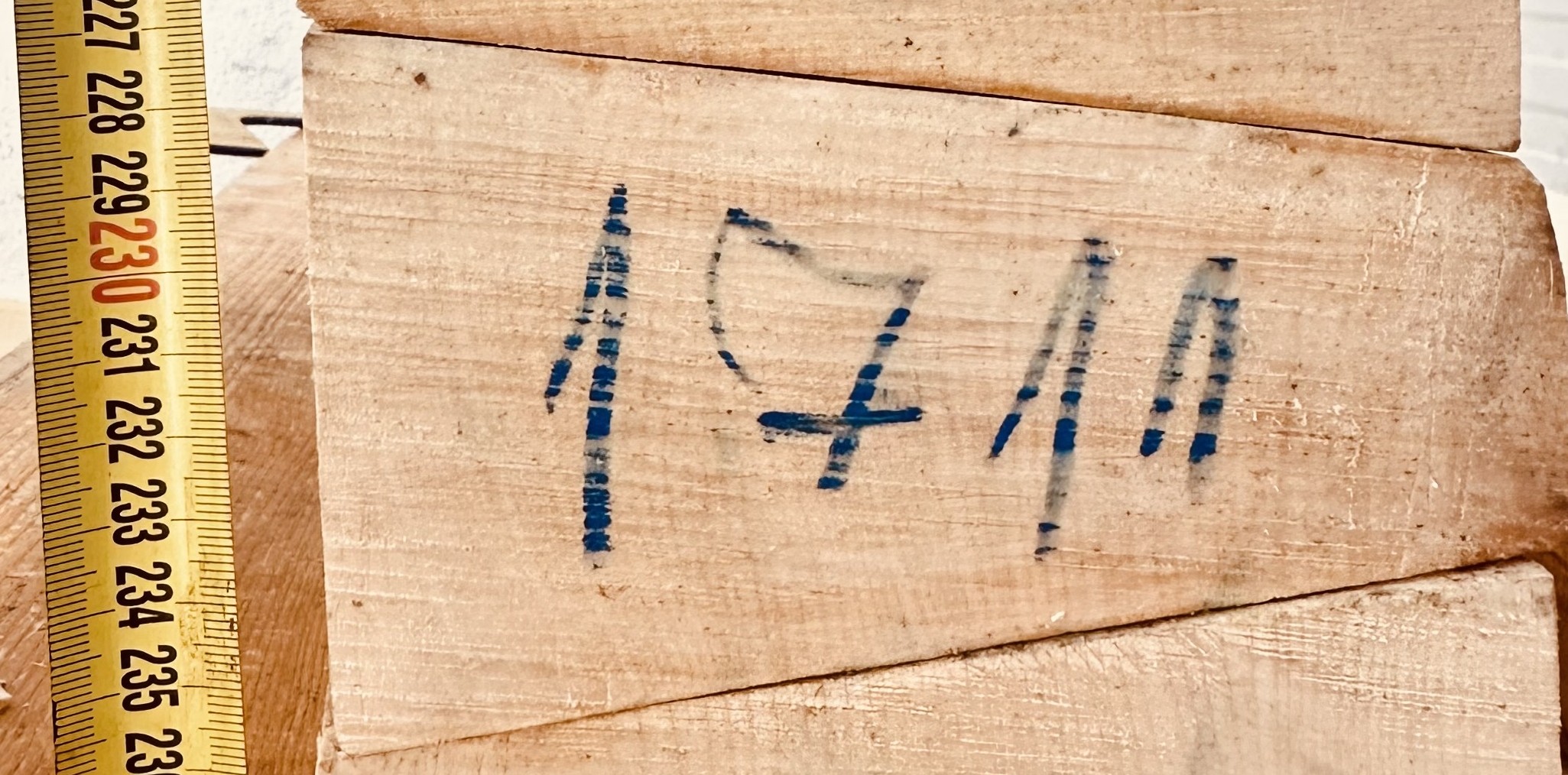 cut from Curly maple