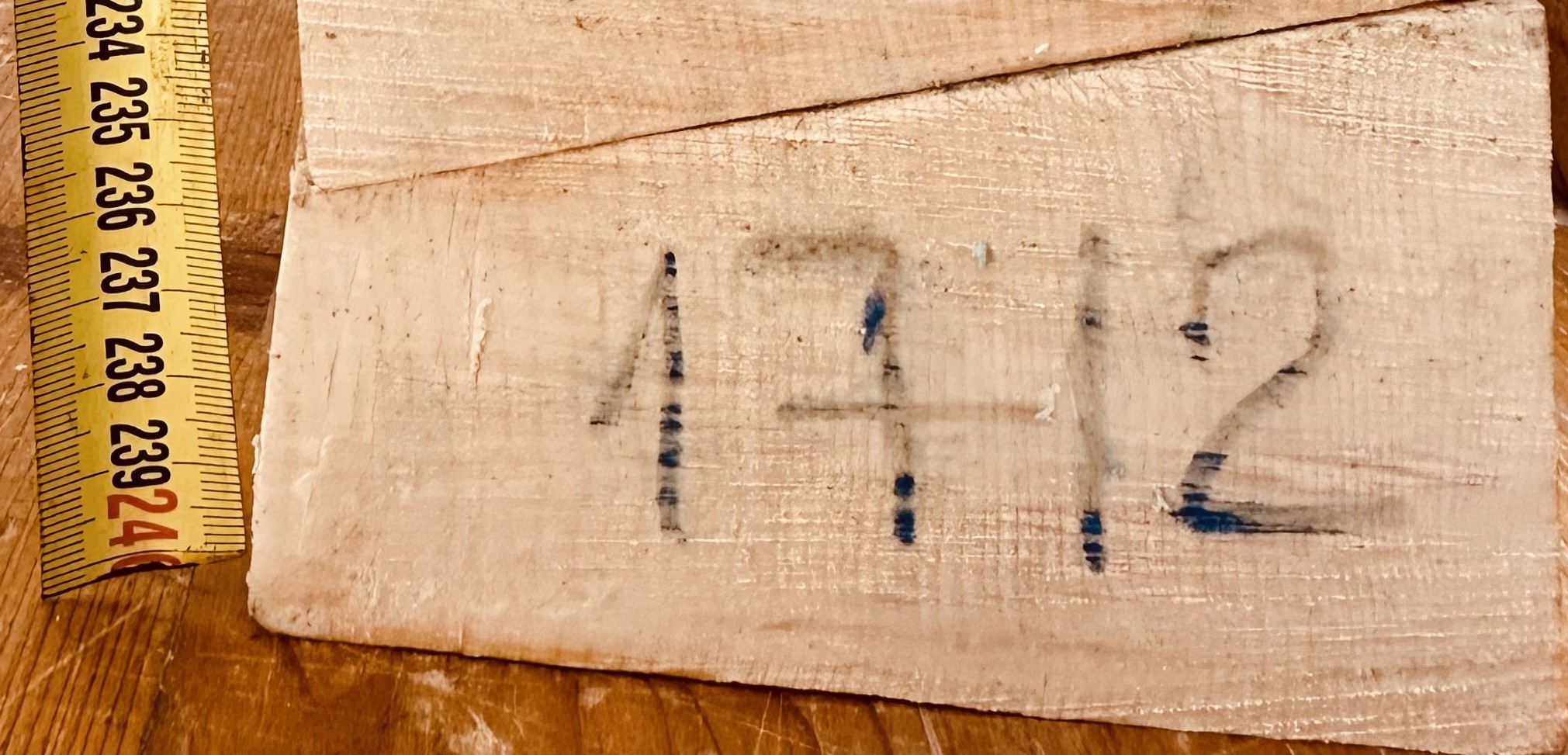 cut from Curly maple
