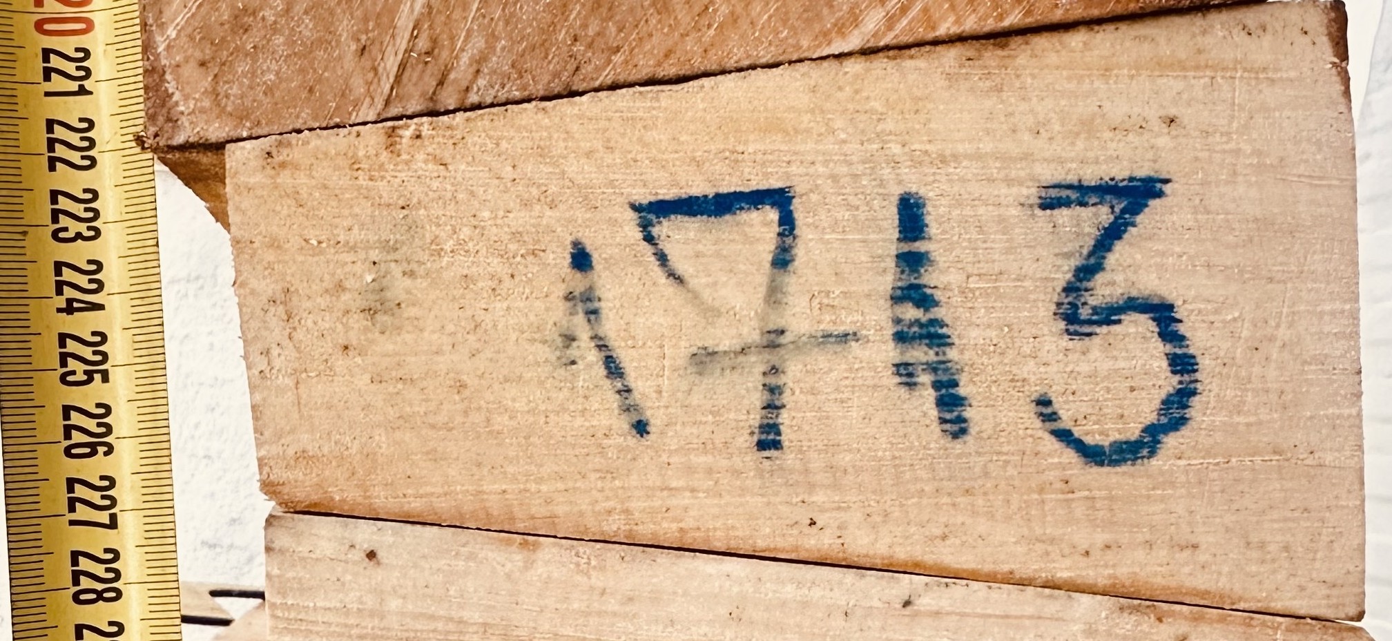 cut from Curly maple