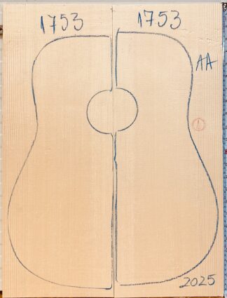 Acoustic Guitars No.1753 Top
