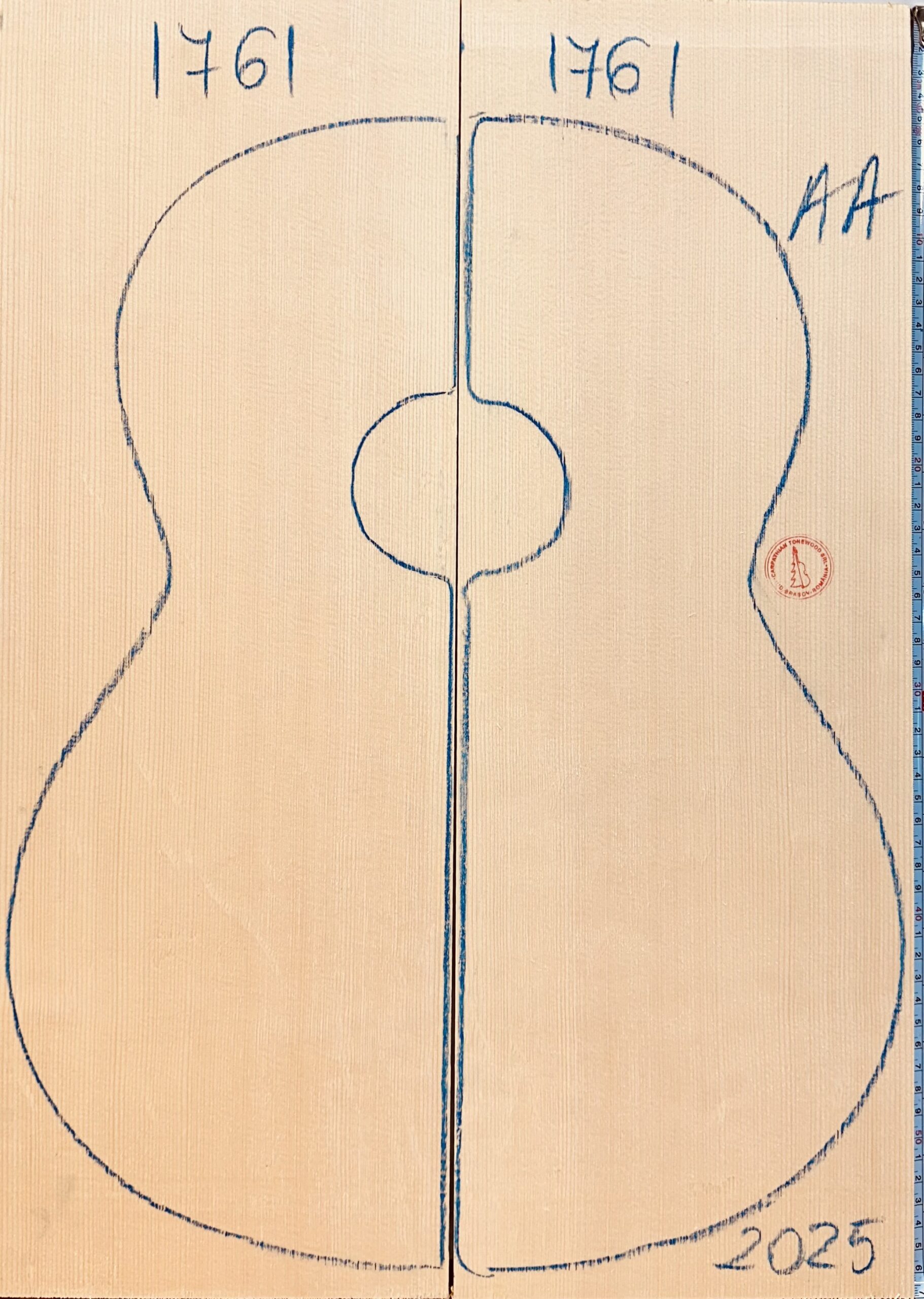 Classical guitar No.1761 Top
