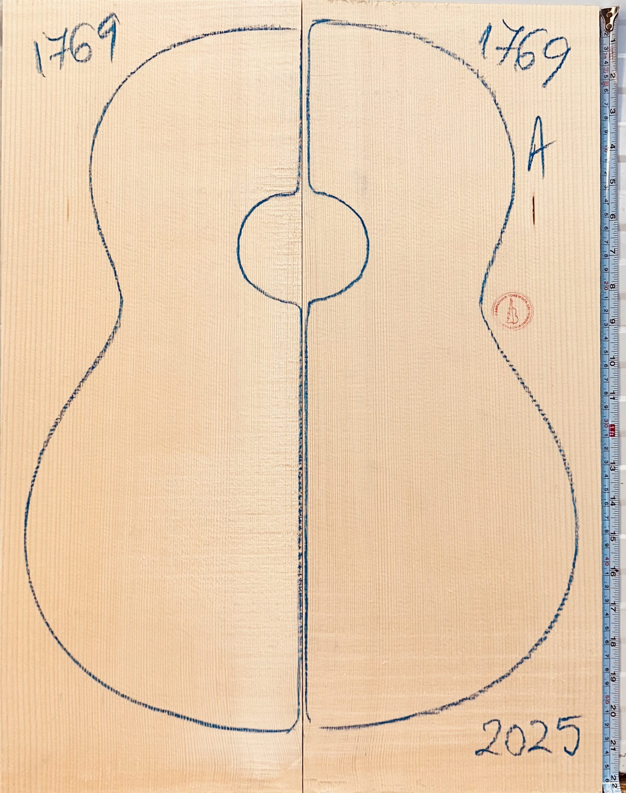 Classical guitar No.1769 Top