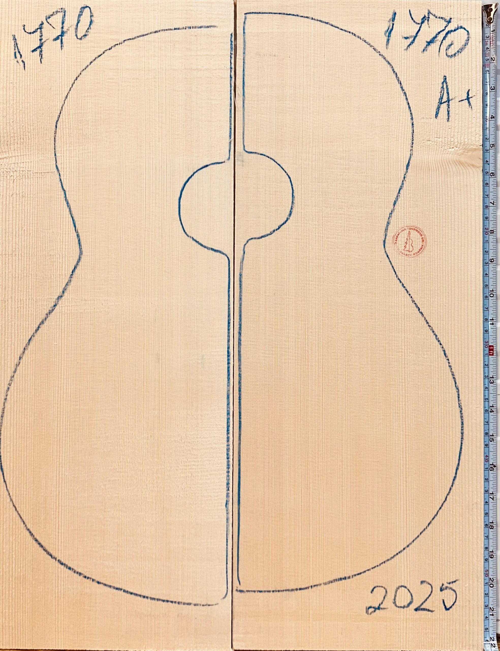 Classical guitar No.1770 Top