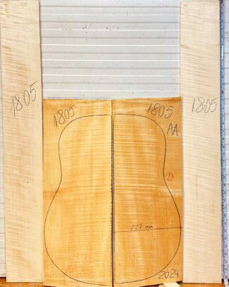 Archtop Guitar No.1805 Back and Sides