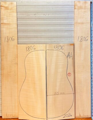 Archtop Guitar No.1806 Back and Sides