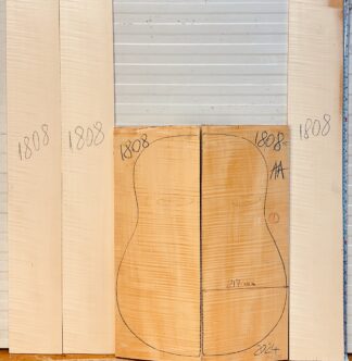Archtop Guitar No.1808 Back and Sides