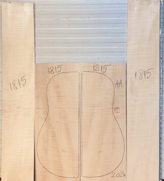 Acoustic Guitar No.1815 Back and Sides