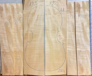 Cello No.1905 Back and Sides