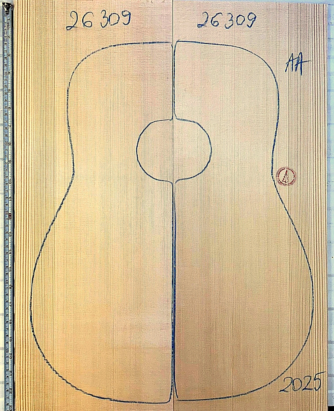 Guitar western No.26309 Top