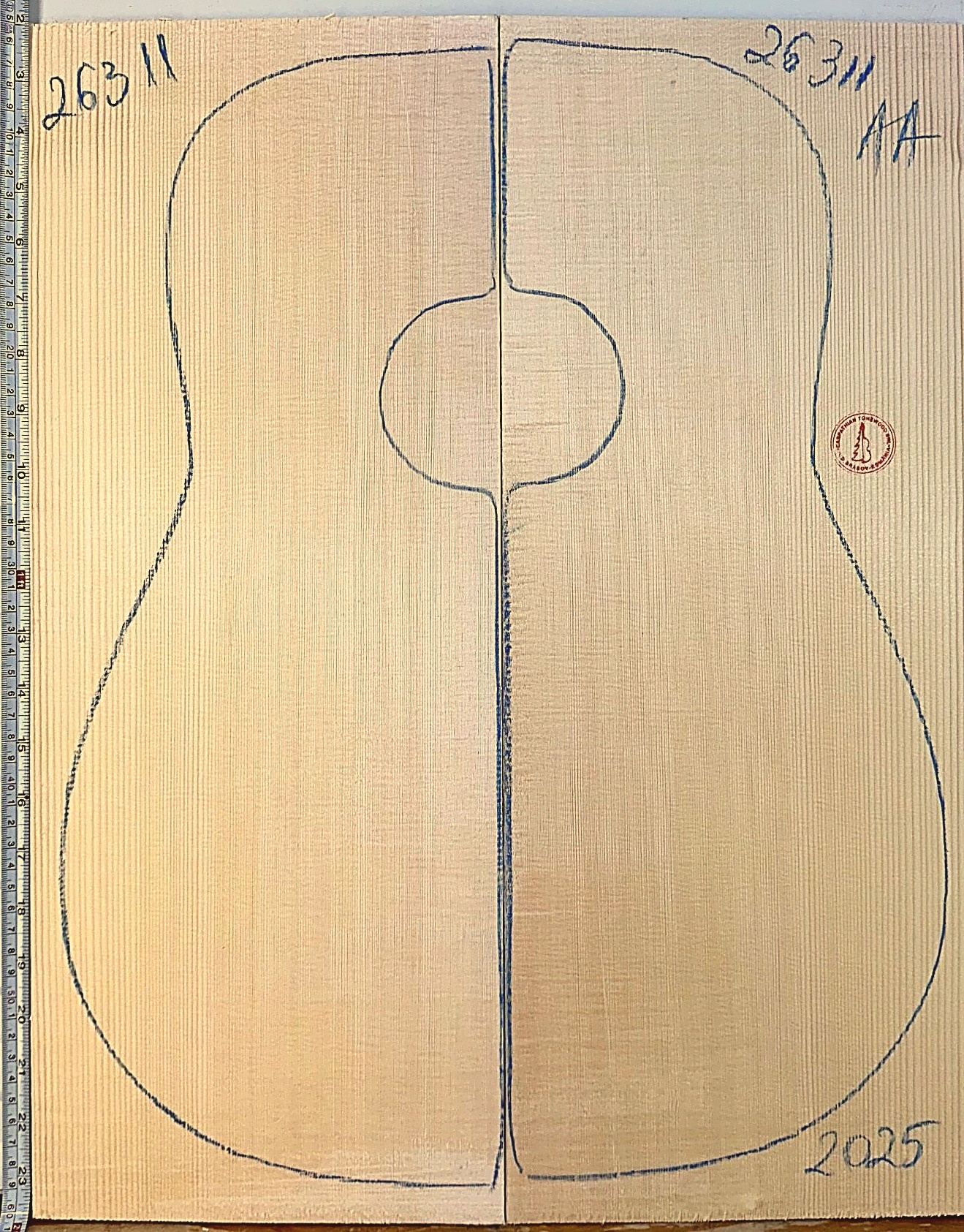 Guitar western No.26311 Top