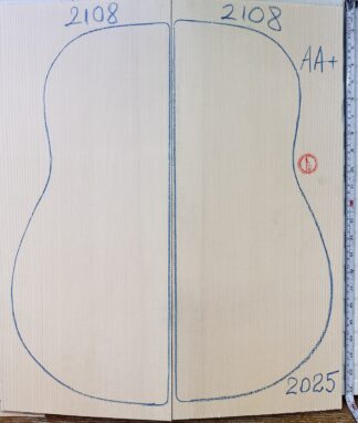 Guitar archtop No.2108 Top