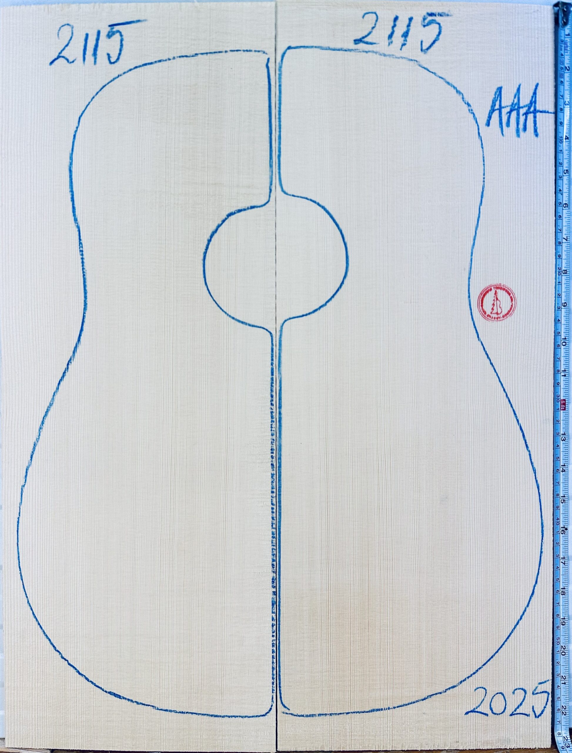 Acoustic Guitar No.2115 Top