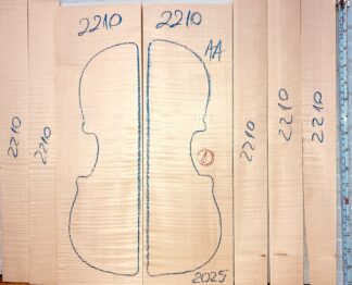 Violin No.2210 Back and Sides