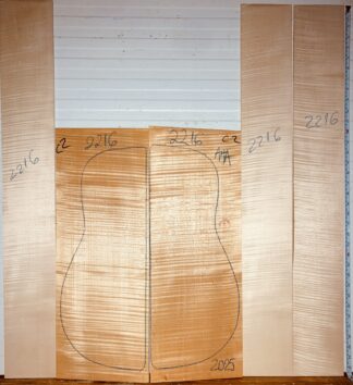 Archtop Guitar No.2216 Back and Sides