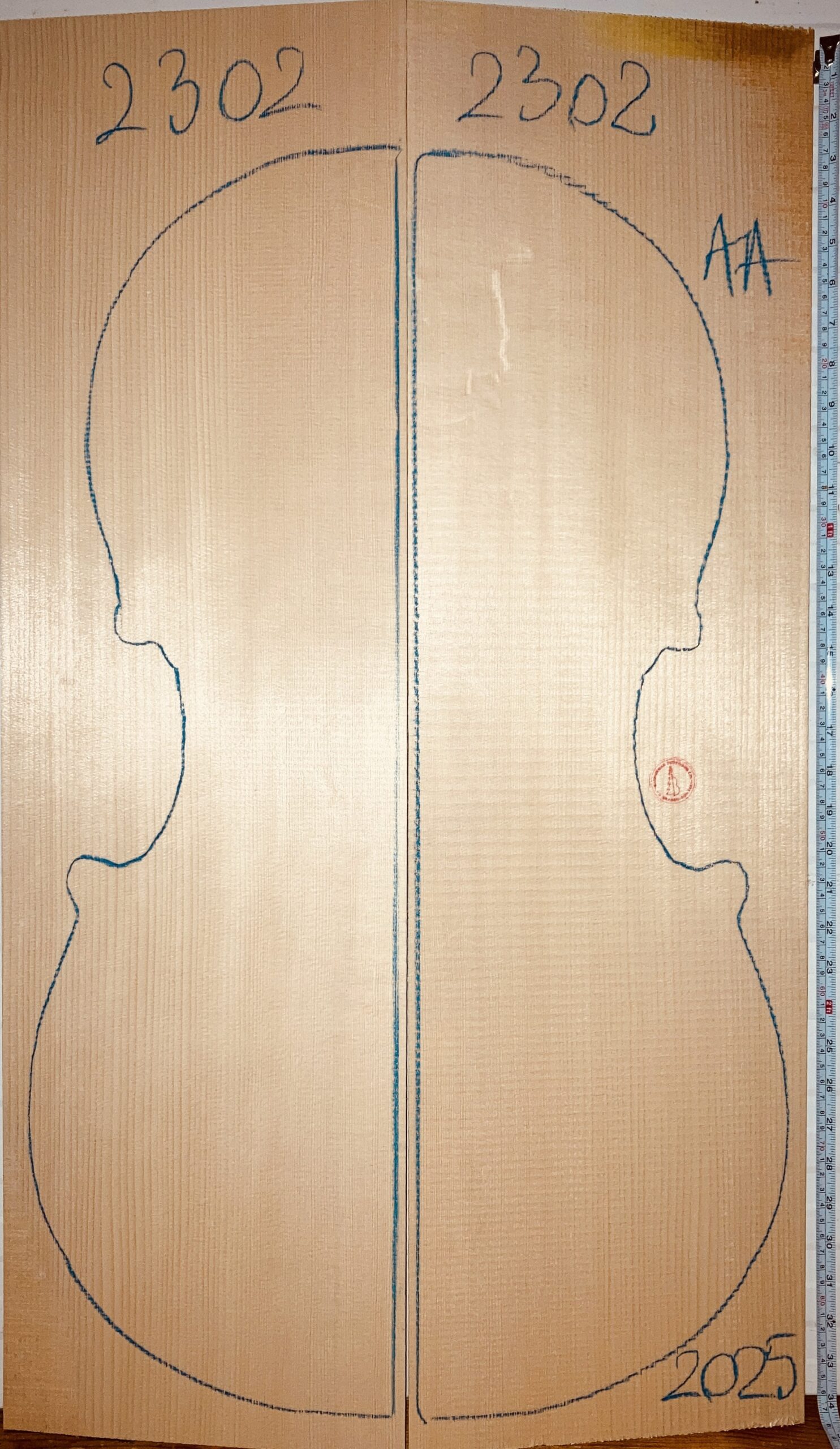 Cello No.2302 Top