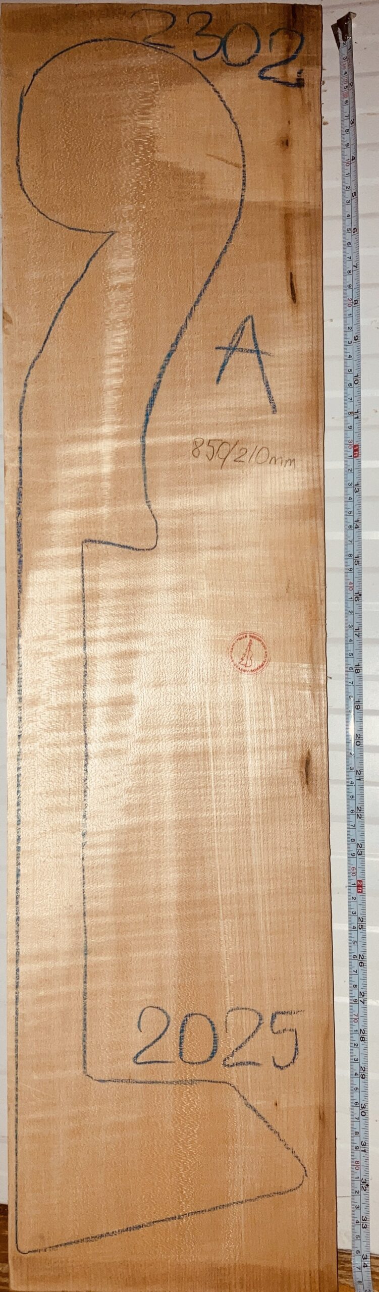 Double bass No.2302 Neck