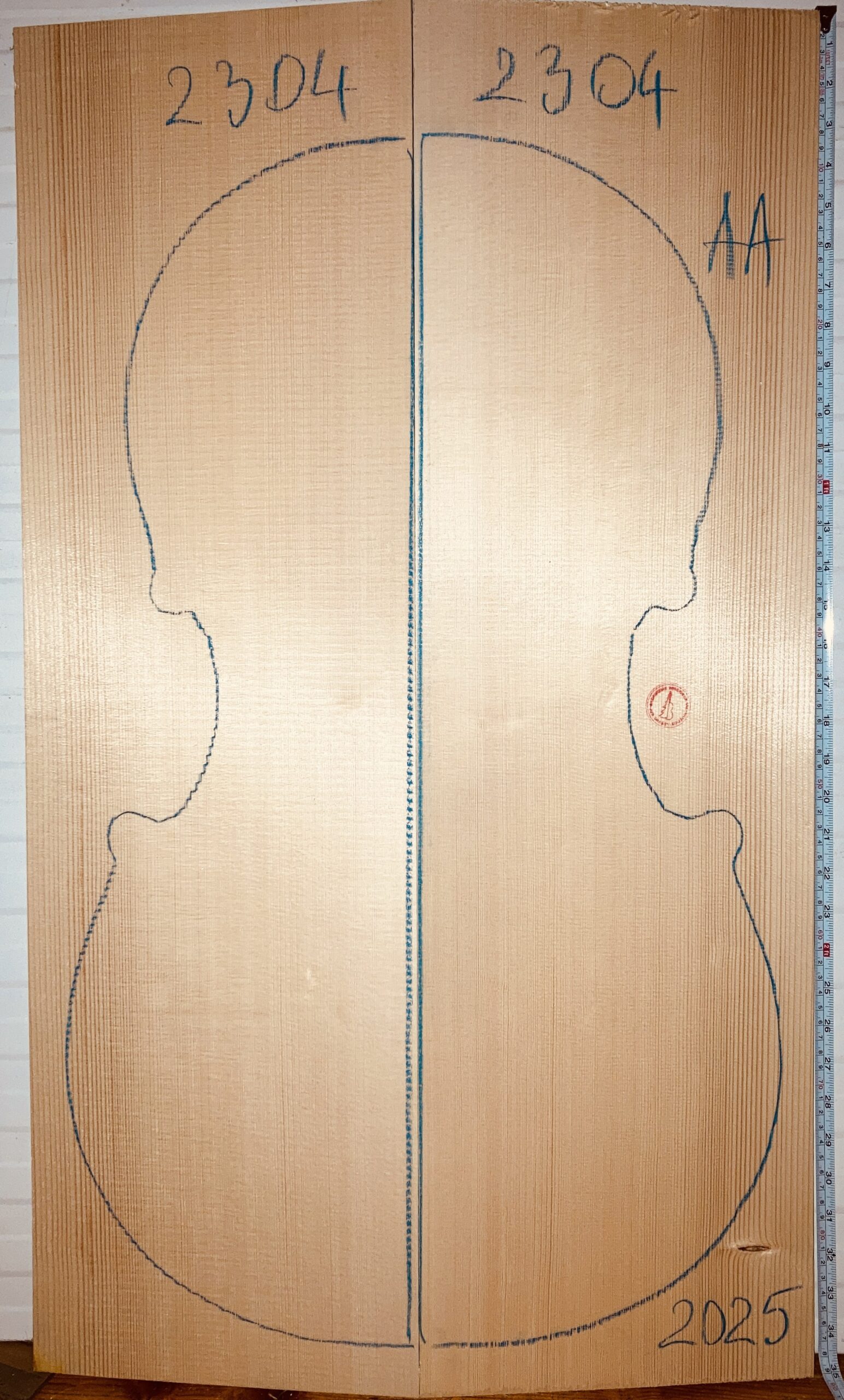 Cello No.2304 Top
