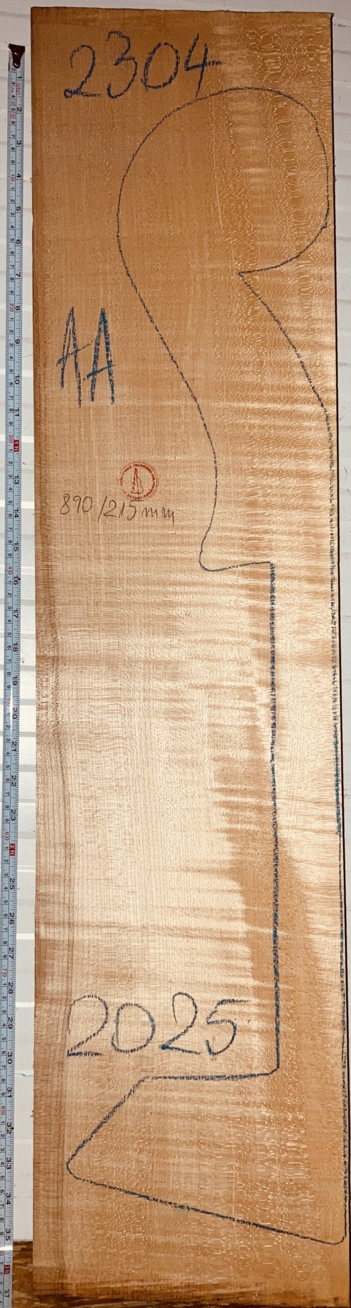 Double bass No.2304 Neck