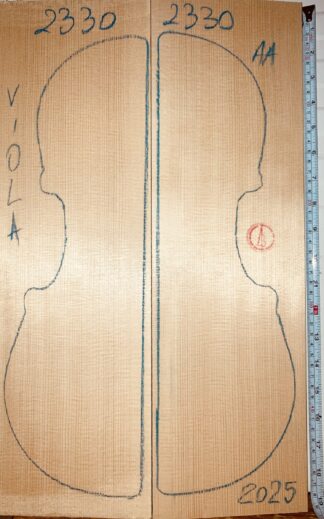 Viola Spruce Top No. 2330, AA Grade