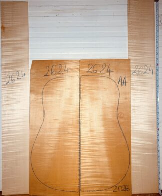 curly maple archtop back and sides