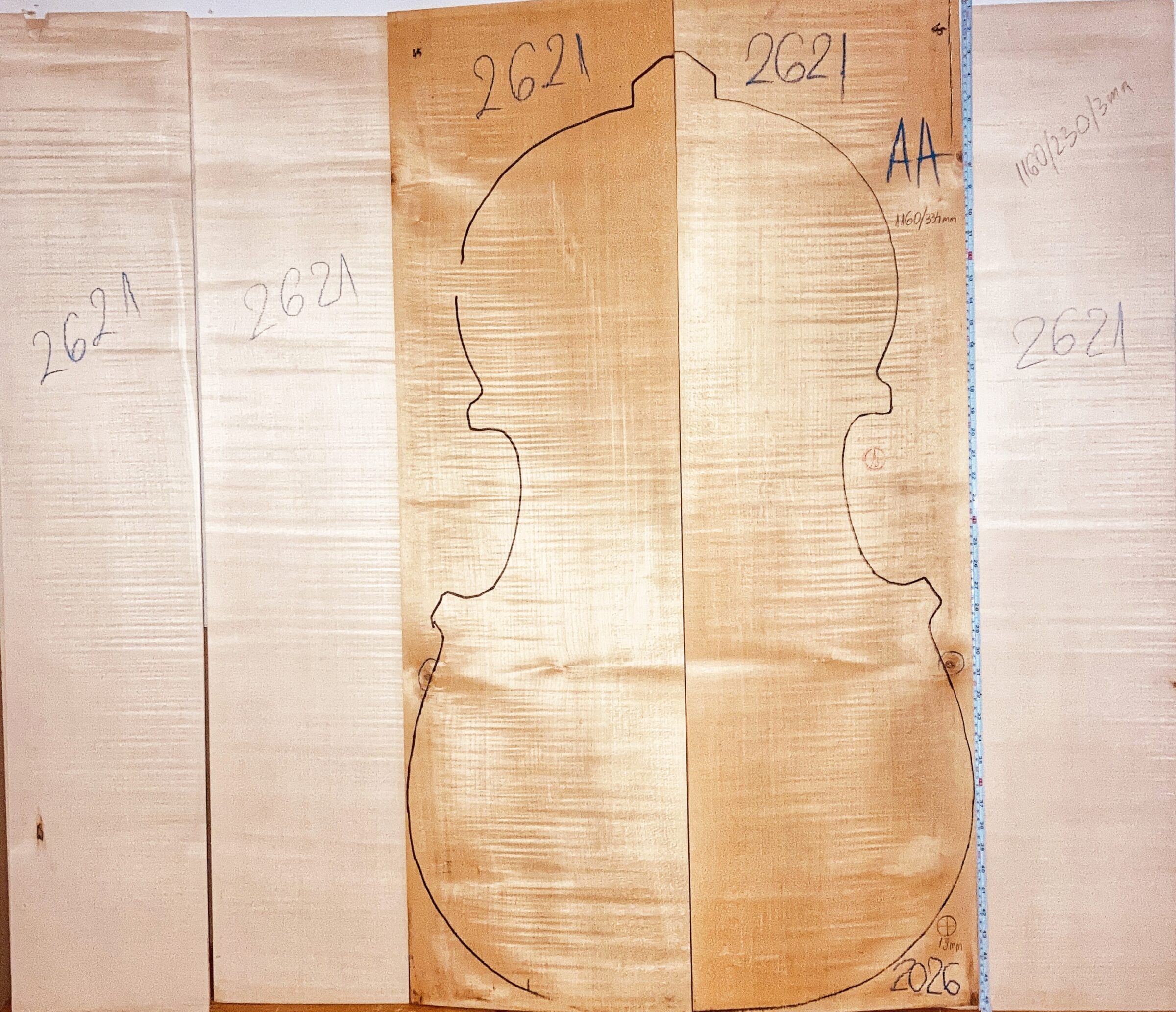 curly maple bass