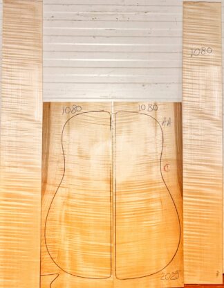 Guitar Acoustic No.1080 Back and Sides