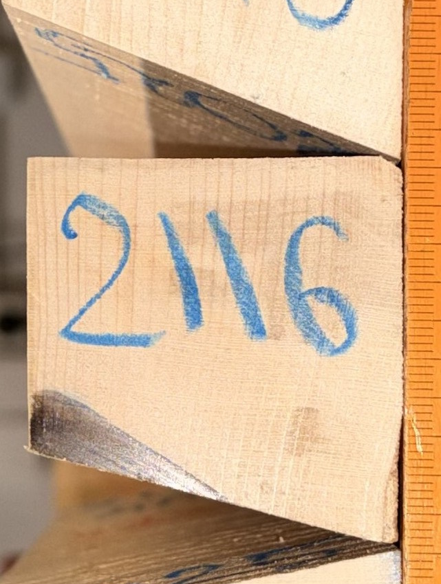 cut from Curly maple
