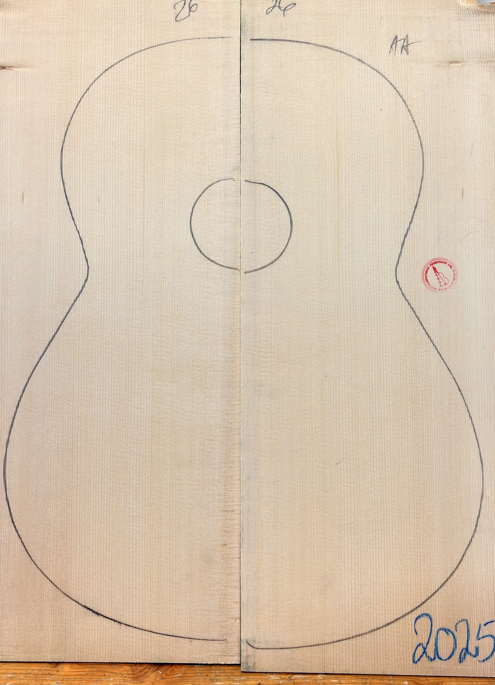 Classical guitar No.26 Top