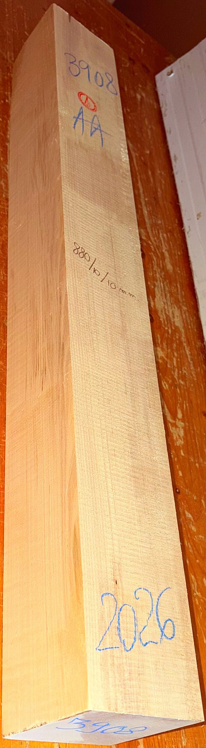 cut from Curly Maple