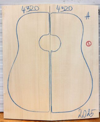 Guitar archtop No.4320 Top