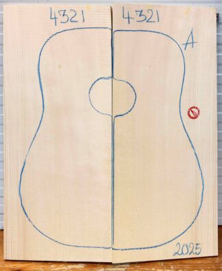Guitar archtop No.4321 Top