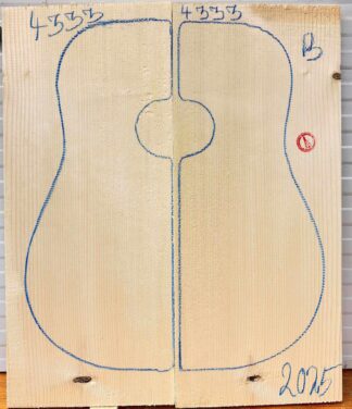 Guitar archtop No.4333 Top
