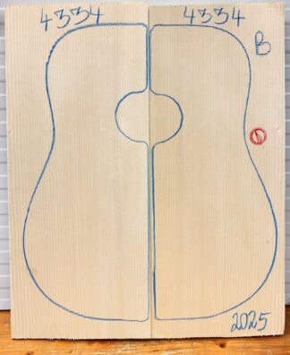 Guitar archtop No.4334 Top