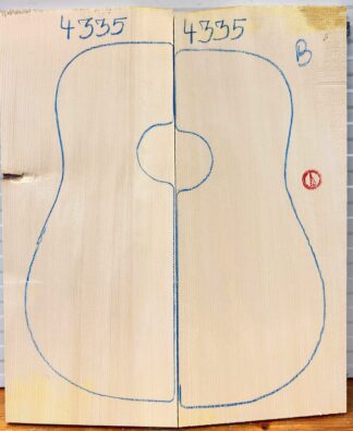 Guitar archtop No.4335 Top