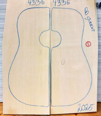 Guitar archtop No.4336 Top