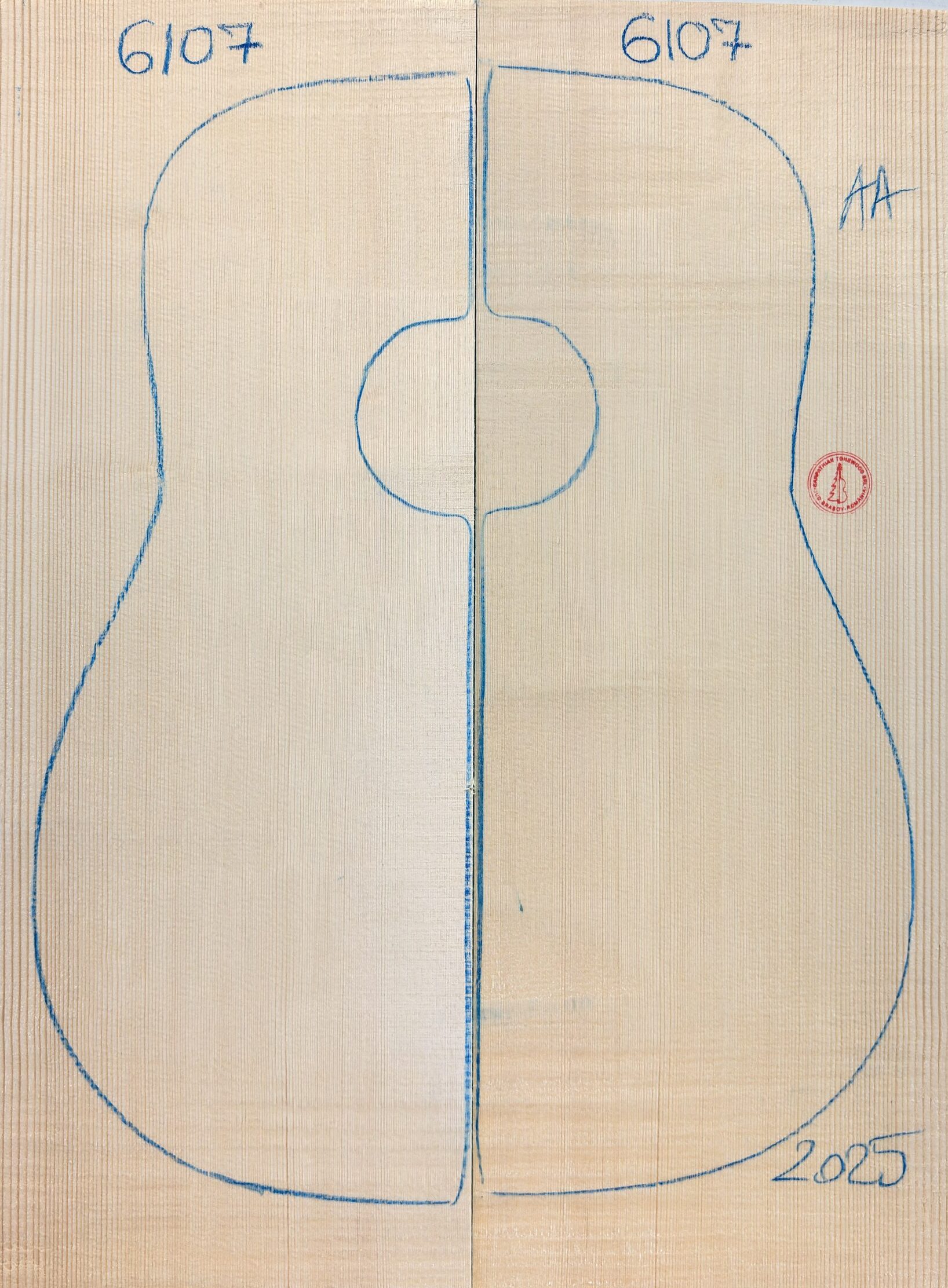 Acoustic Guitar No.6107 Top